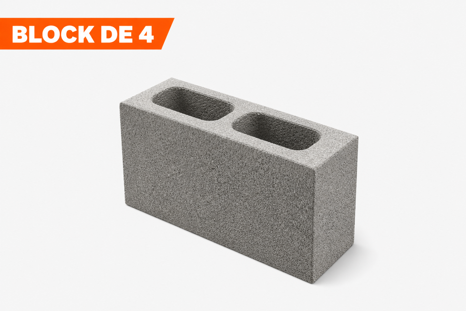 Block 4 Pulgadas